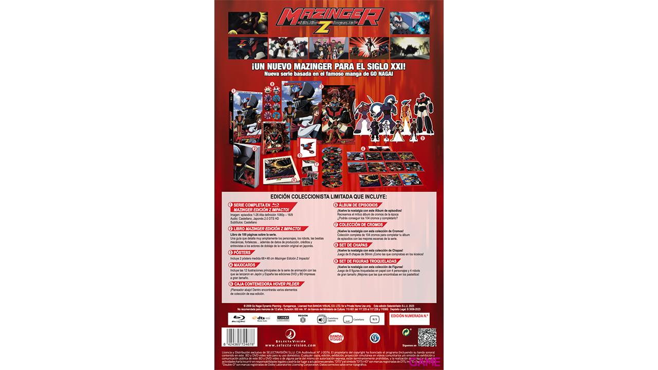 Mazinger Edición Z Impacto - Edición Coleccionista A4-2
