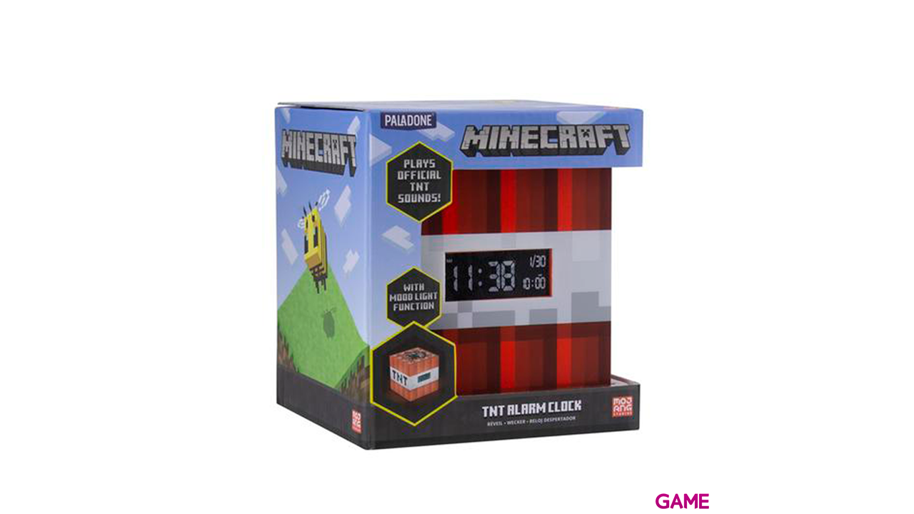Despertador Minecraft TNT-0