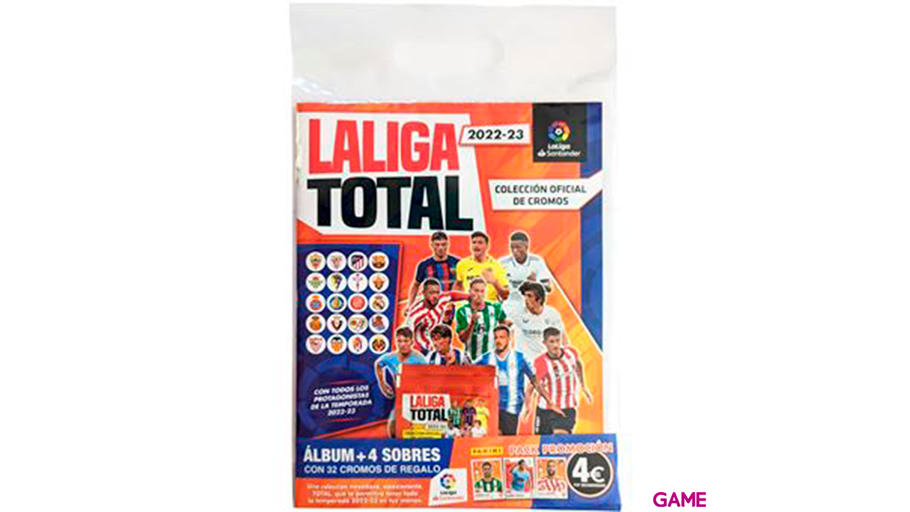 Starter Pack La Liga Total (Album + 4 Sobres)-0