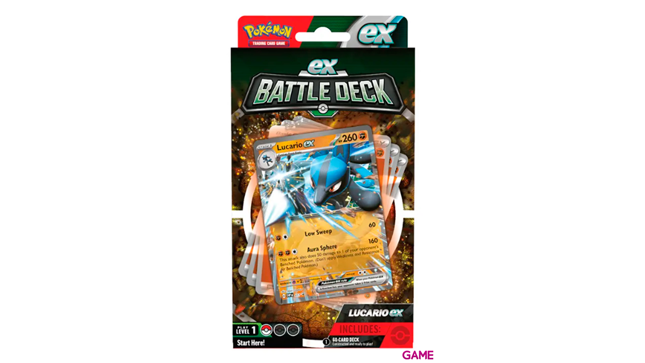Caja Mazos de Batalla Ex Ampharos Lucario (Inglés)-1