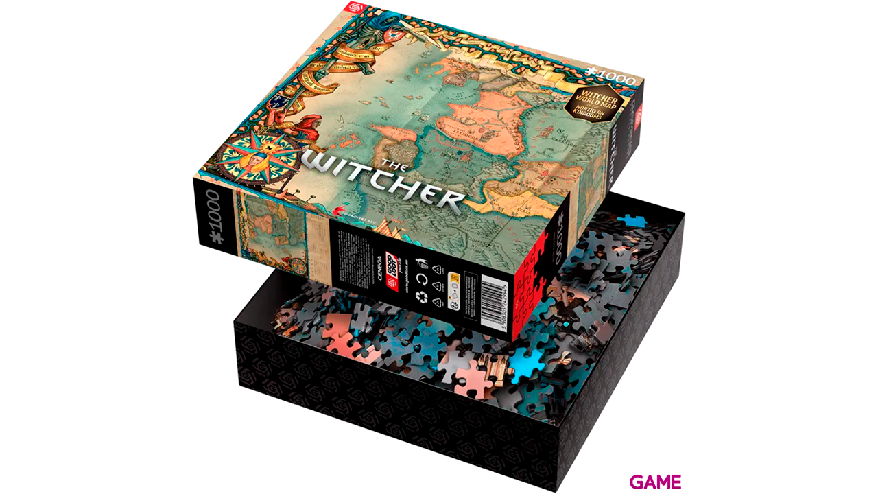 Puzle The Witcher 3: Los Reinos del Norte (1000 p)-1