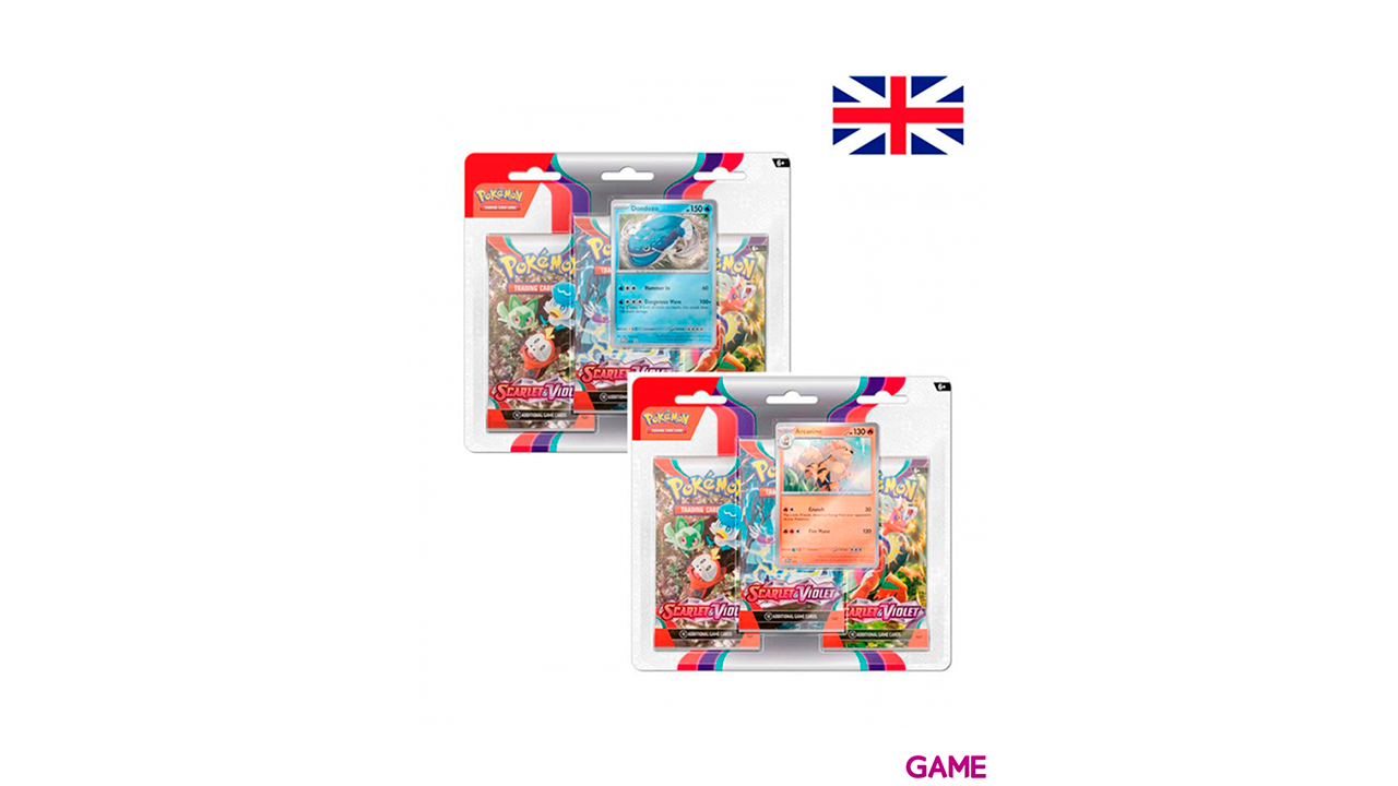 Pack Sobres Pokemon Escarlata y Purpura SV1-1