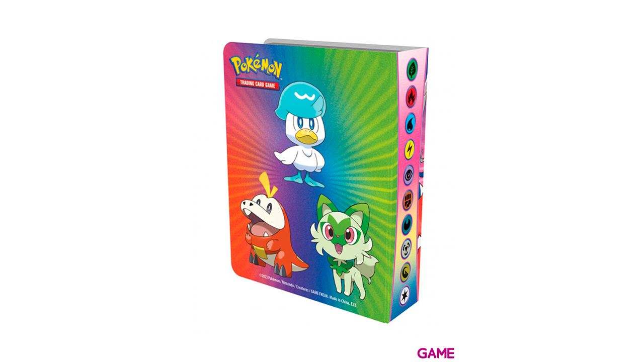 Mini Portfolio Pokemon Escarlata y Púrpura-1