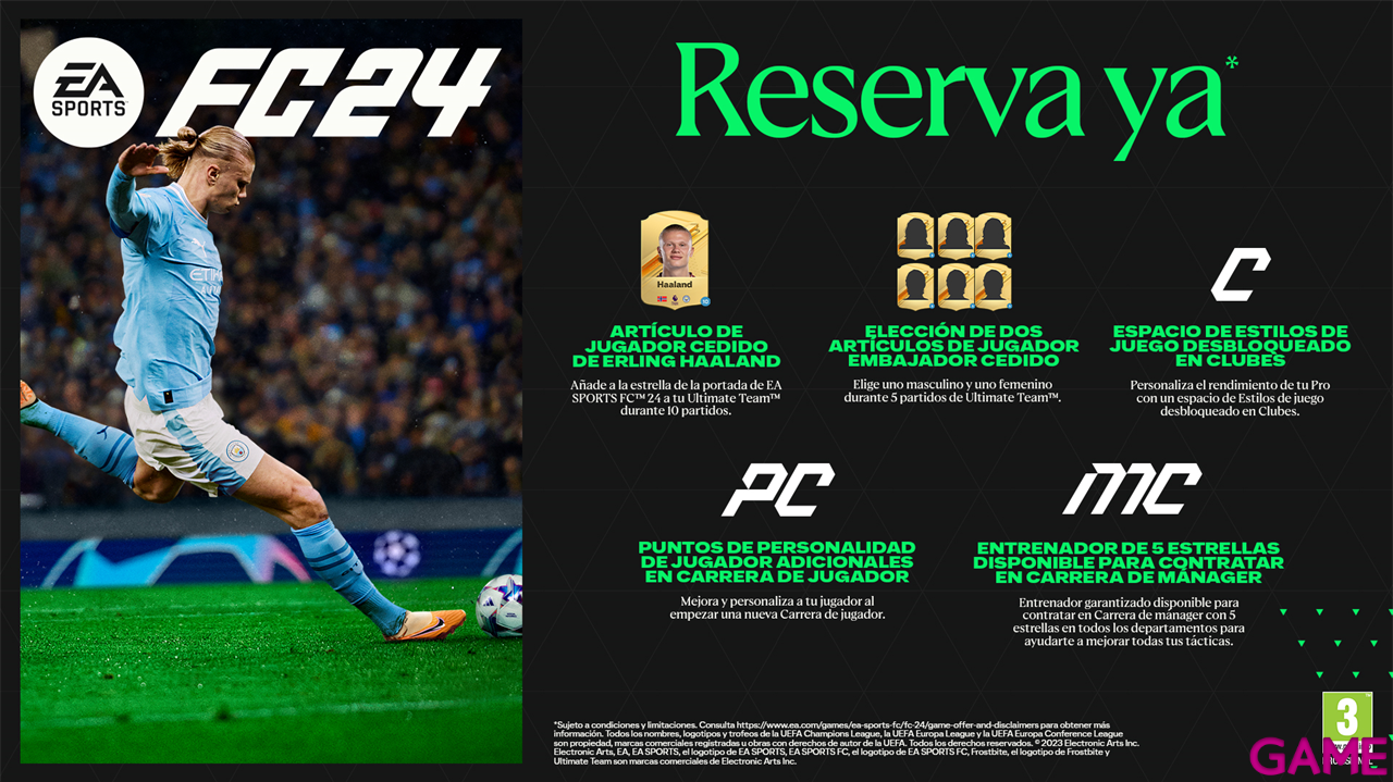 EA Sports FC 24. PC: GAME.es