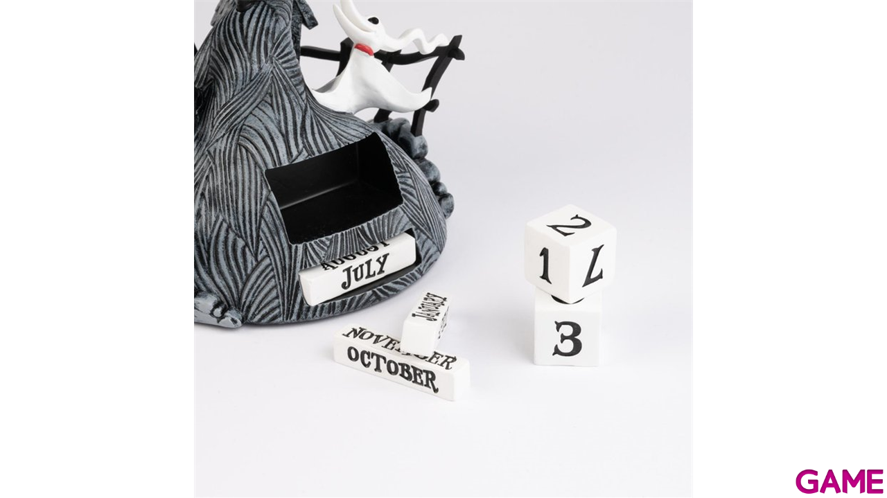 Calendario Perpetuo 3D De El Juego Del Calamar – Figura Decorativa De La Muñeca Con Bloques Númericos, 12x15.5 Cm, Licencia Oficial, Ideal Para Escritorio Y Regalos