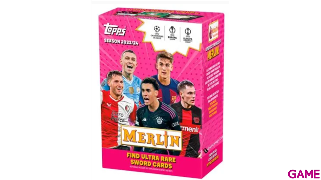 Pack de cartas Coleccionables Merlin UEFA Champions League 2023/2024