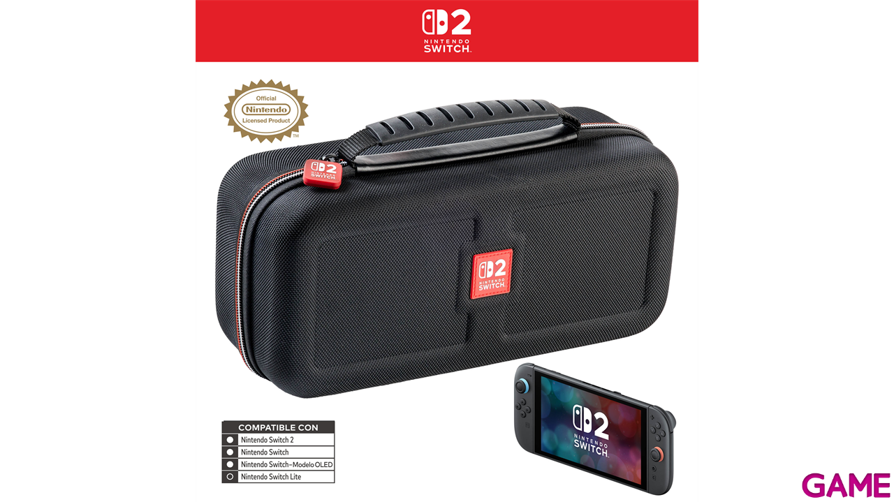 Game Traveler Deluxe System Case Ns230 Licencia Oficial - Nintendo ...