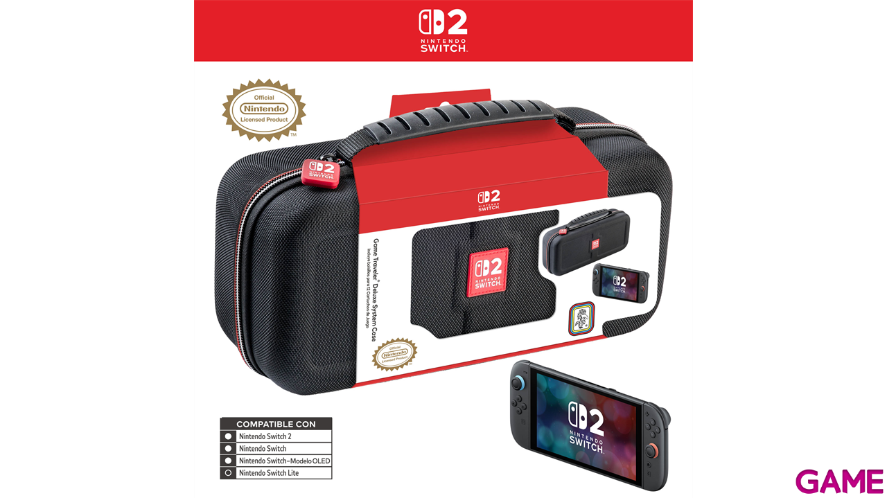 Game Traveler Deluxe System Case Ns230 Licencia Oficial - Nintendo ...