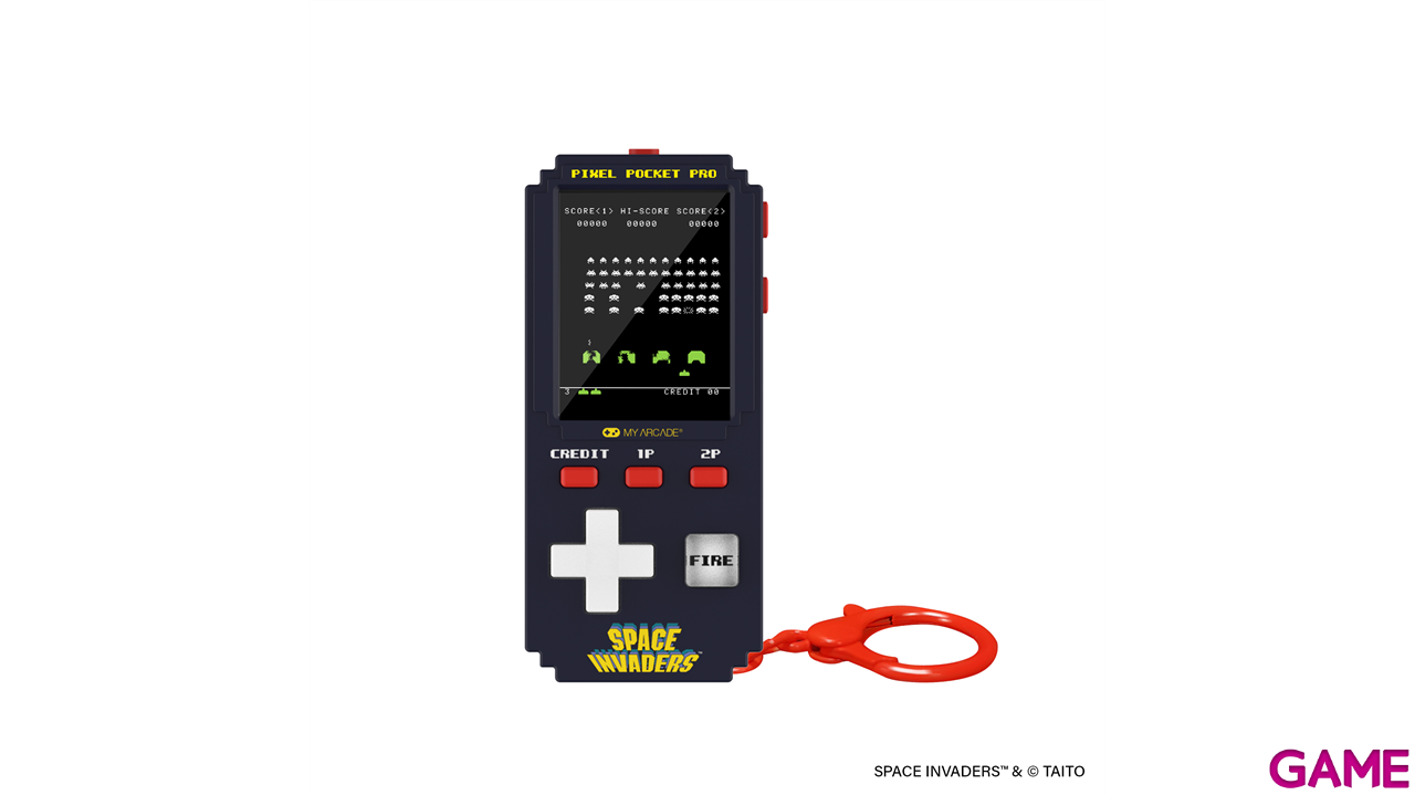 Consola retro portátil Pixel Pocket Pro Space Invaders - Electronica | GAME