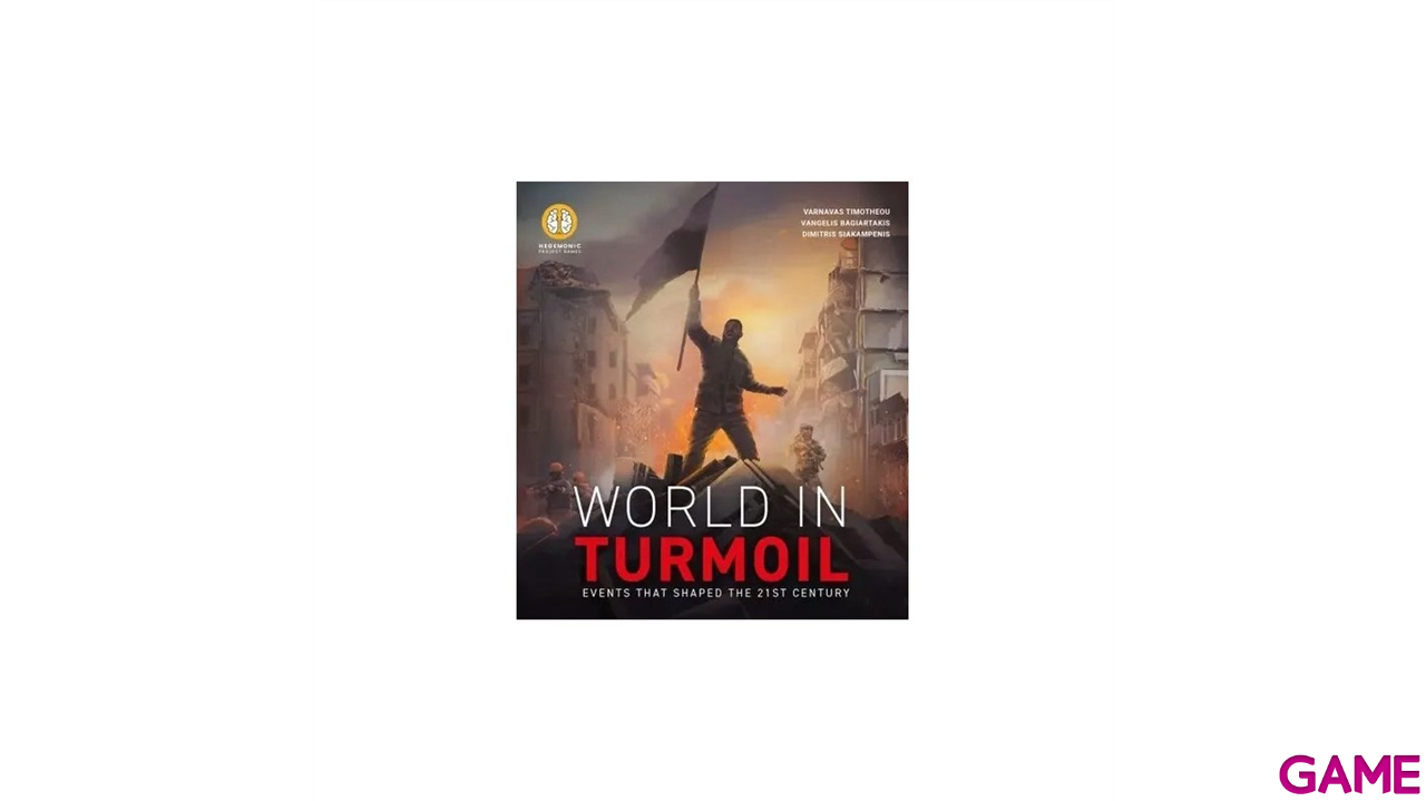 World In Turmoil World in Turmoil (Un mundo en Crisis). Merchandising: GAME.es