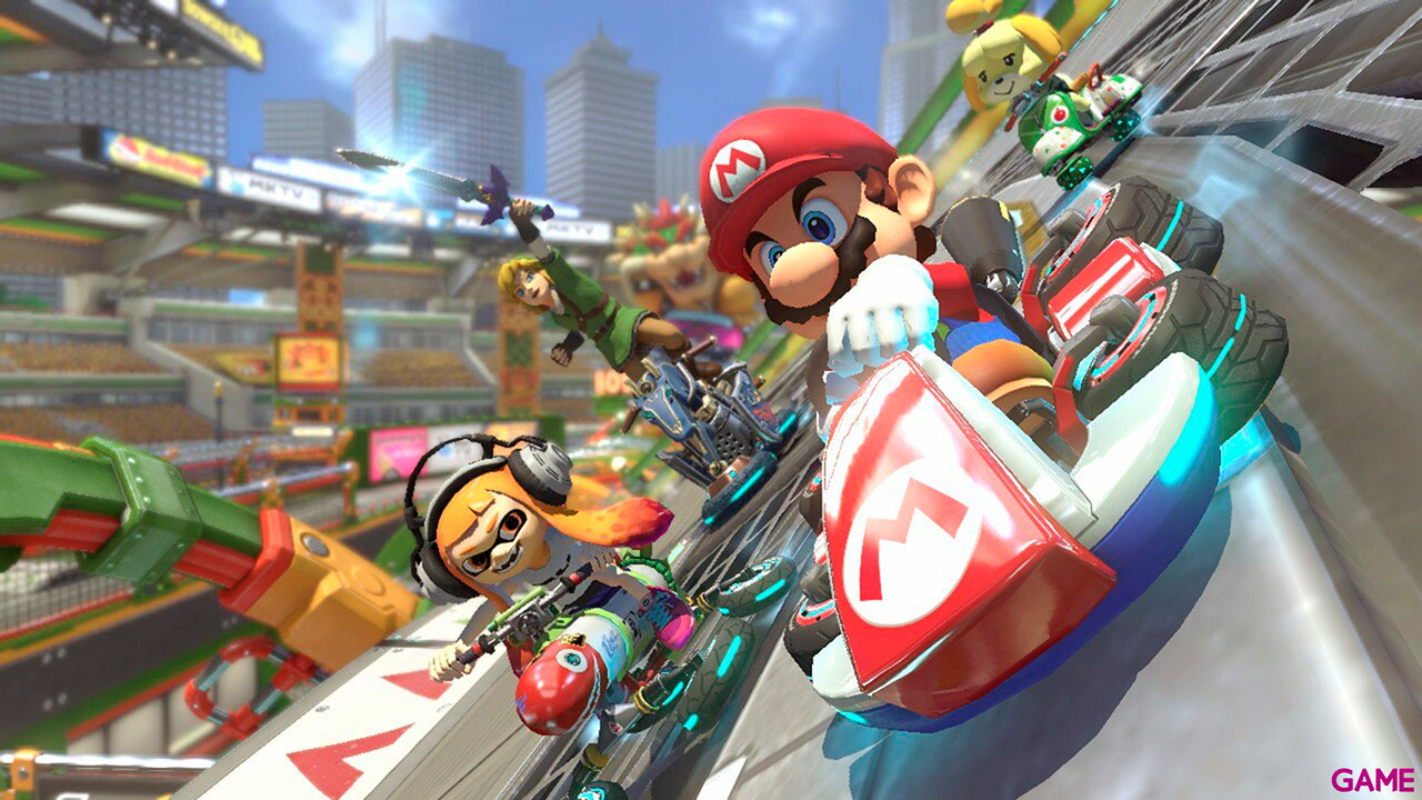 Nintendo Switch + Mario Kart 8 + Team Sonic-4