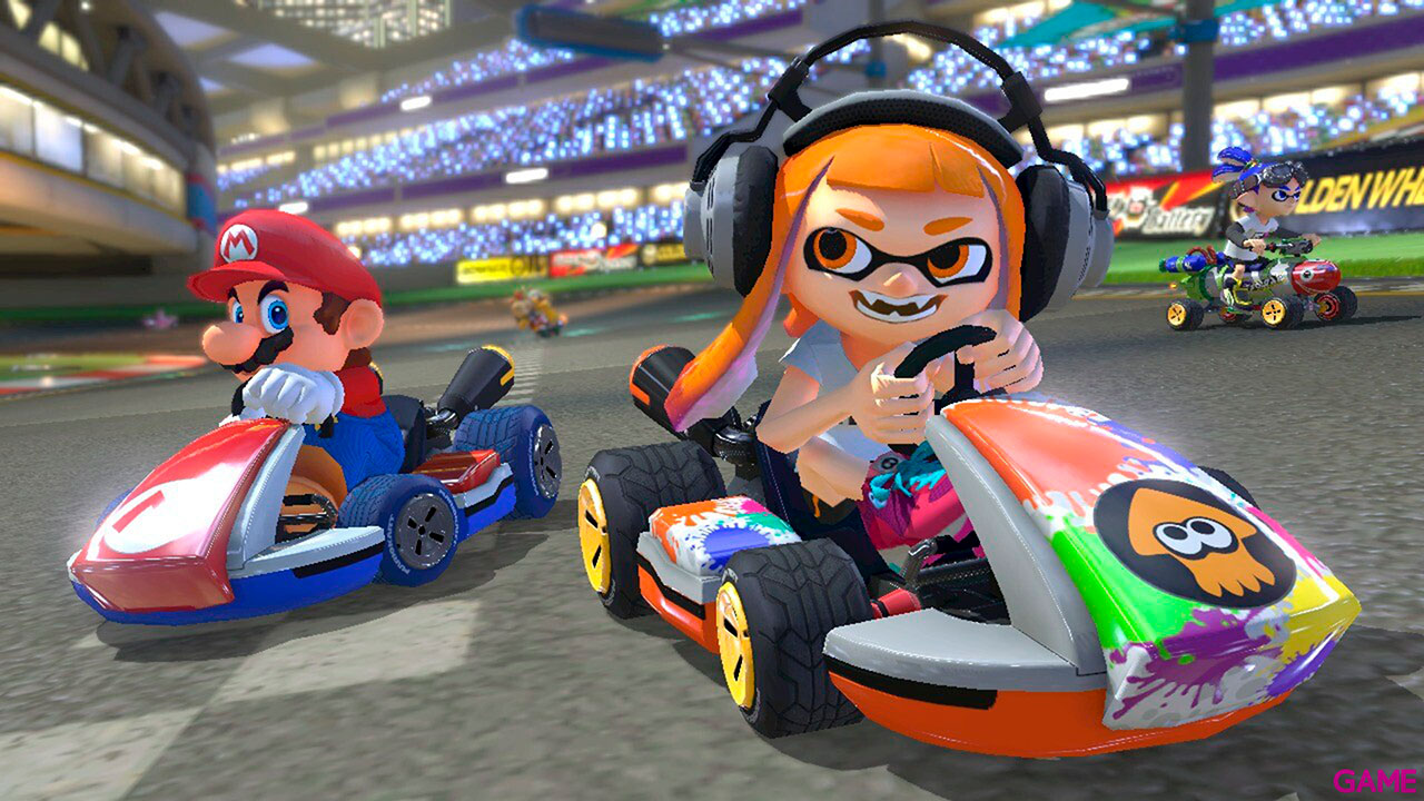 Nintendo Switch + Mario Kart 8 Deluxe + SEGA Mega Drive Classics-6