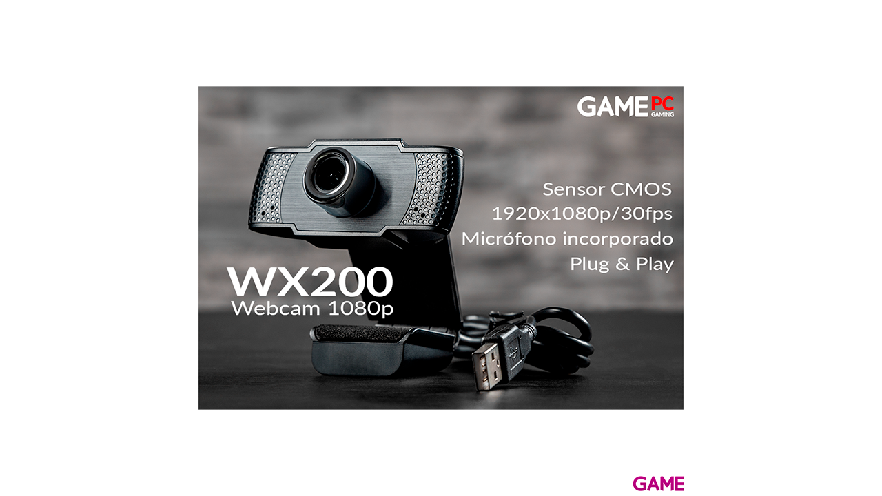 2X1 en Web Cam GAME 1080 FULLHD Y 2K-8