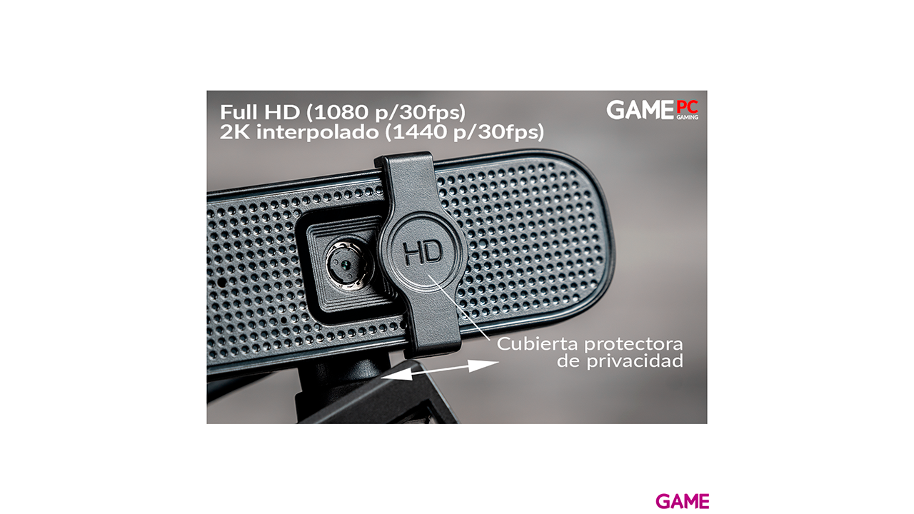 2X1 en Web Cam GAME 1080 FULLHD Y 2K-27