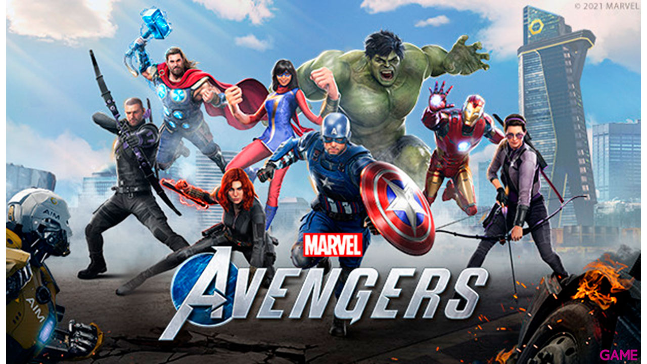 Marvel Avengers + Controller Inalambrico-5