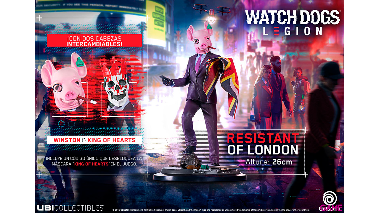 Figura Resistant of London Watch Dogs Legion por 19,95€-0