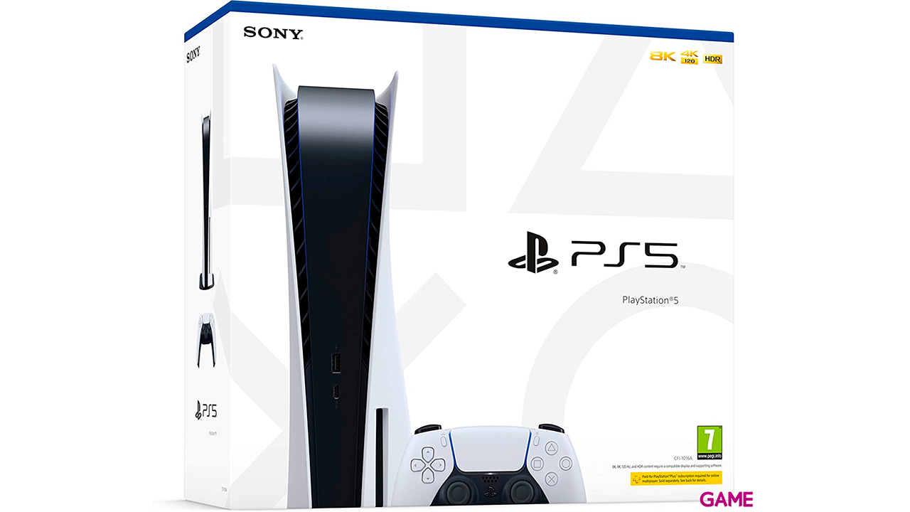 Consola PS5 + GOW Ragnarok + Horizon FW + TLOUS Parte 1 + DualSense 5-0