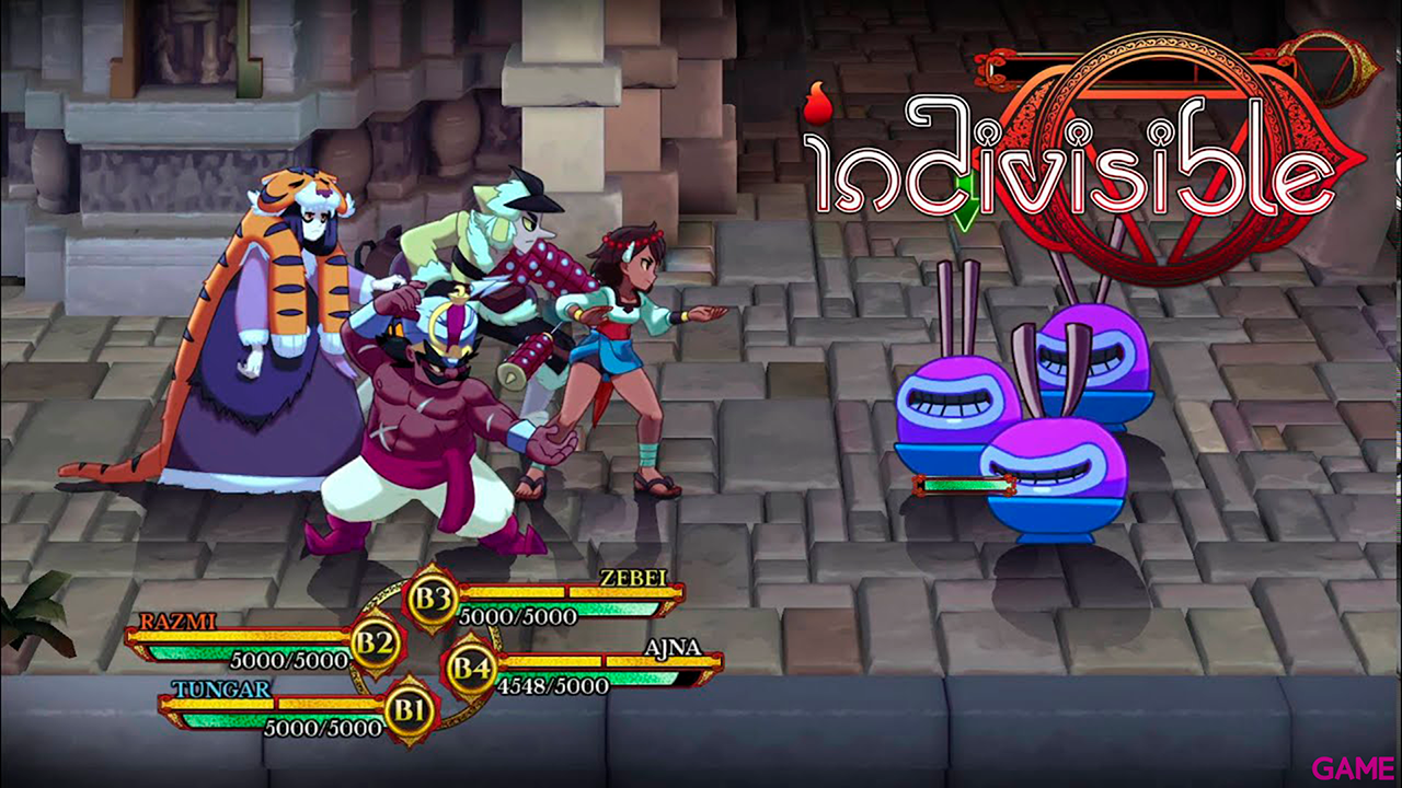 Consola PS4 + Indivisible-5