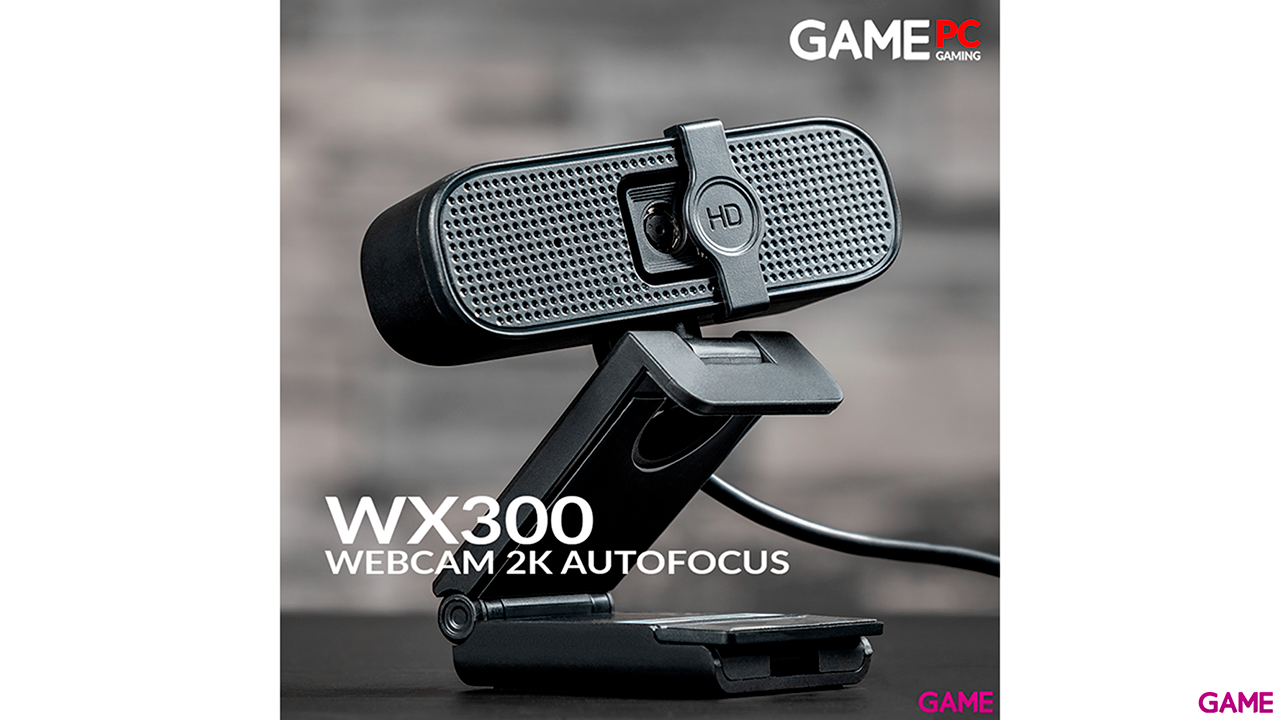 Webcam GAME WX300 + Micrófono GAME MIC 320-0