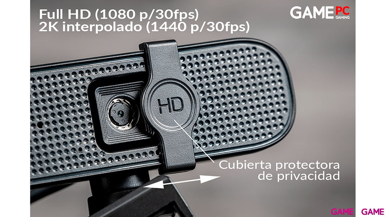 Webcam GAME WX300 + Micrófono GAME MIC 320-2