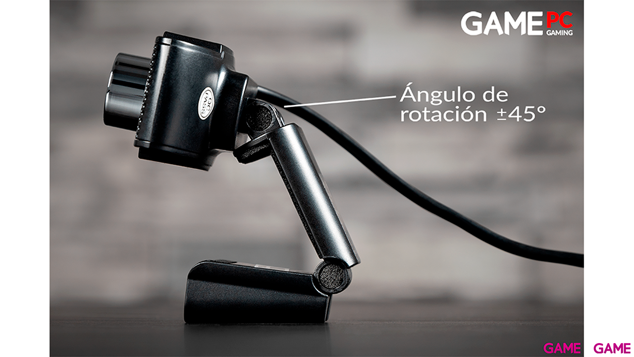 Webcam GAME WX200 + Micrófono GAME MIC200-5