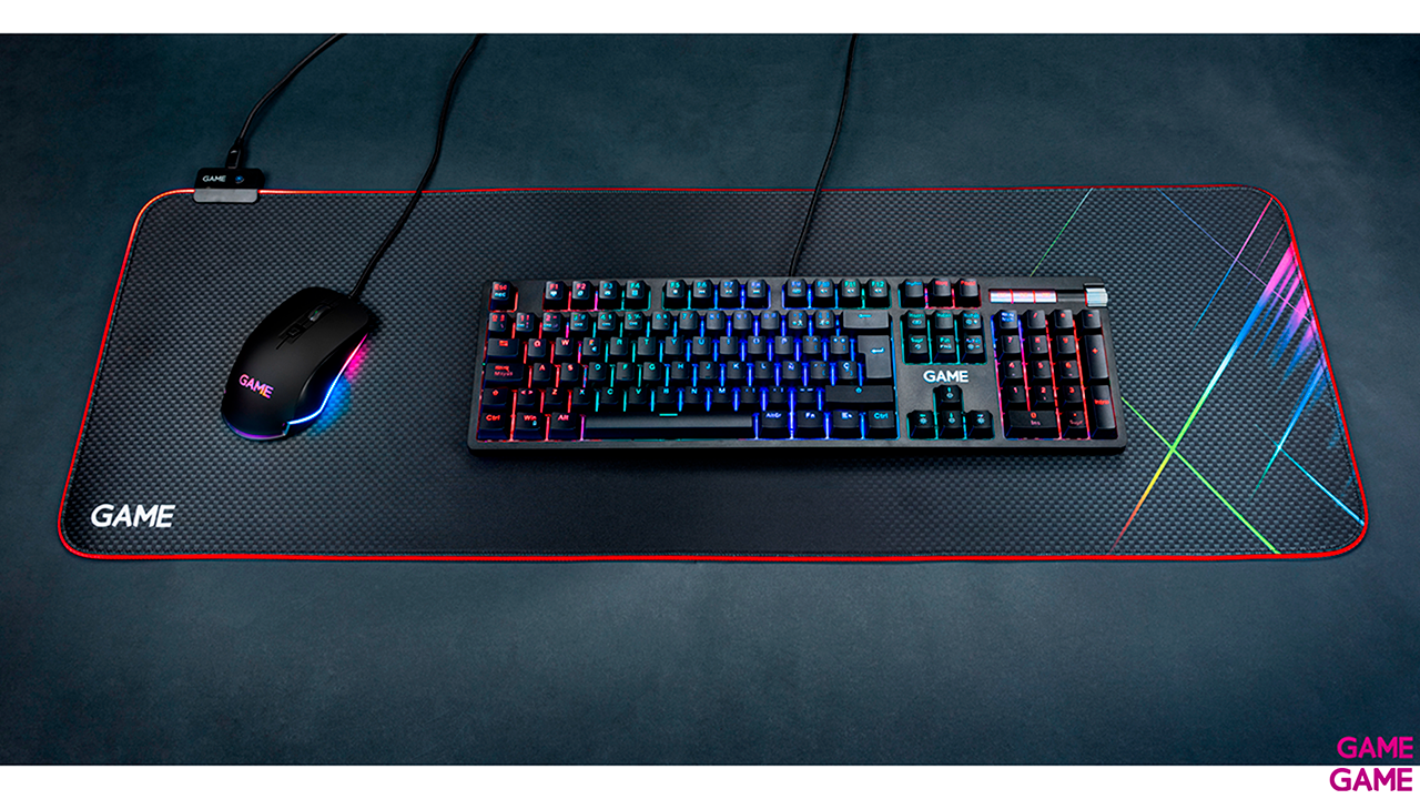 Teclado gaming mecánico KX520 + Alfombrilla MM522-1