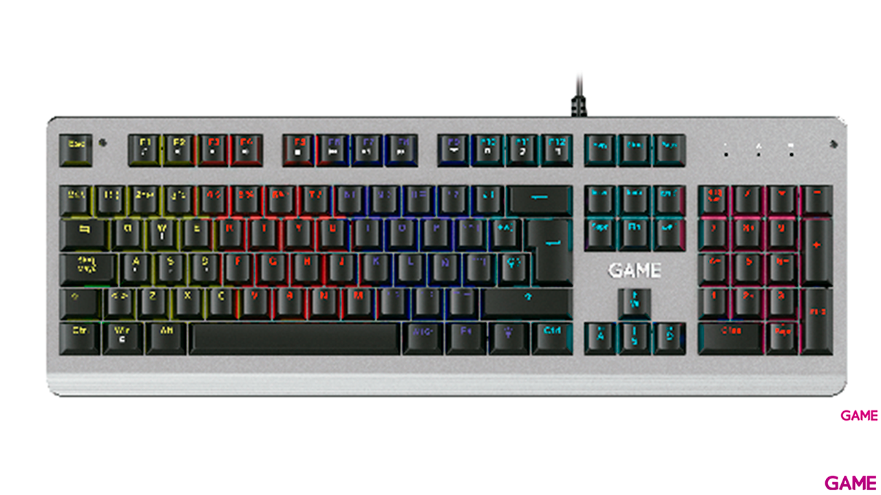 Teclado gaming mecánico KX520 + Alfombrilla MM522-2