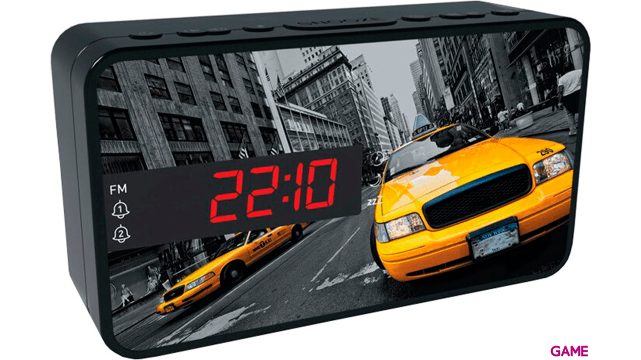 Bigben Interactive RR15TAXI radio Reloj Multicolor-1