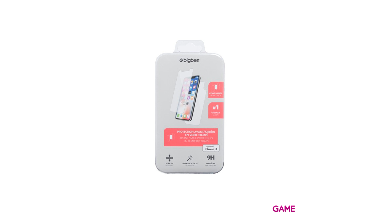 Bigben Connected PEGLASS360IPX protector de pantalla Teléfono móvil/smartphone Apple 2 pieza(s)-1
