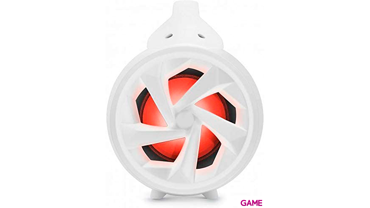 Altavoz Bluetooth con micrófono Party blanco con USB, AUX y SD-3