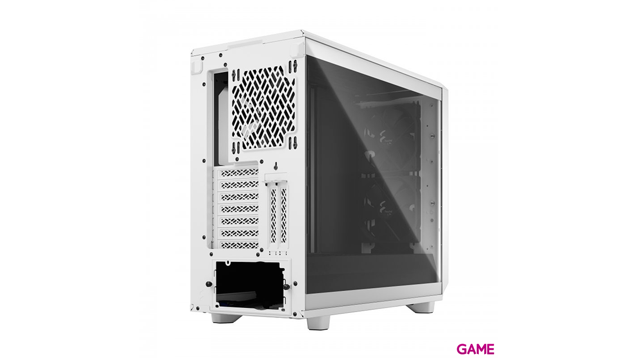 Fractal Design Meshify S2 White – TG Midi Tower Blanco - Caja Ordenador-0