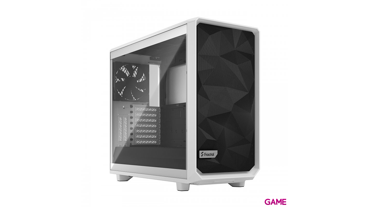 Fractal Design Meshify S2 White – TG Midi Tower Blanco - Caja Ordenador-2