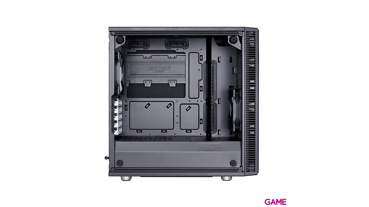 Fractal Design Define Mini C TG Mini Tower Negro - Caja Ordenador-0