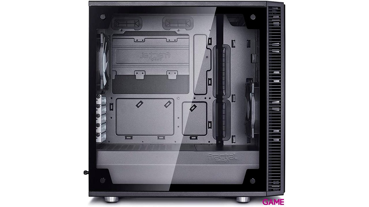 Fractal Design Define Mini C TG Mini Tower Negro - Caja Ordenador-1