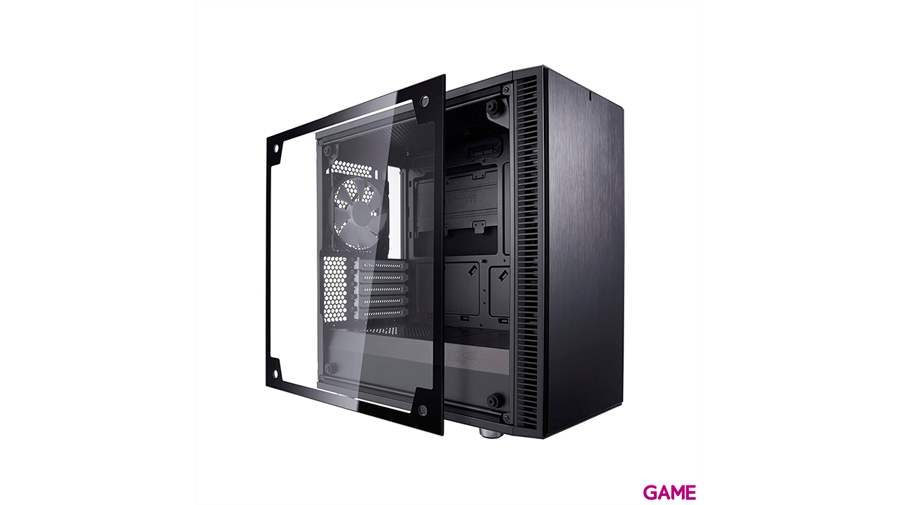 Fractal Design Define Mini C TG Mini Tower Negro - Caja Ordenador-3