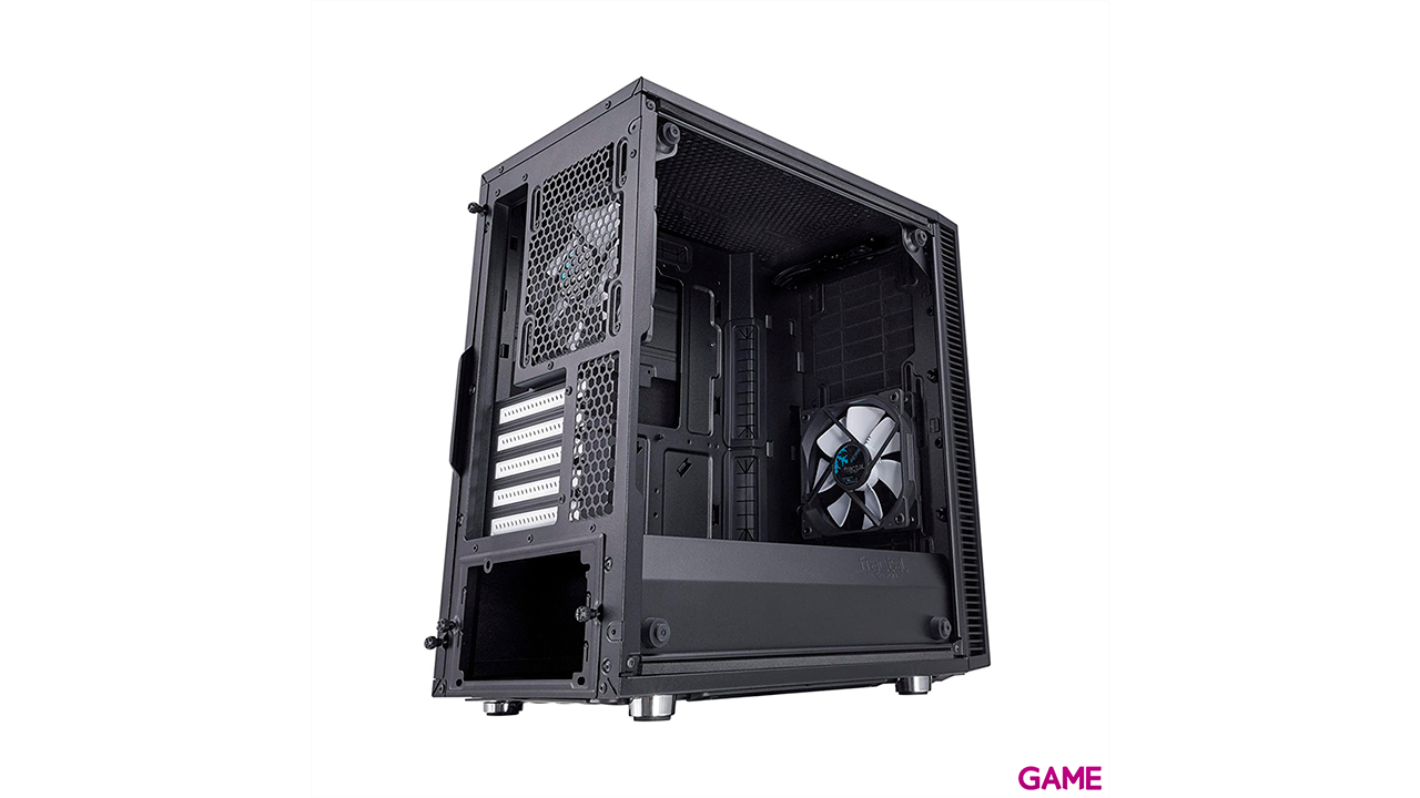 Fractal Design Define Mini C TG Mini Tower Negro - Caja Ordenador-5