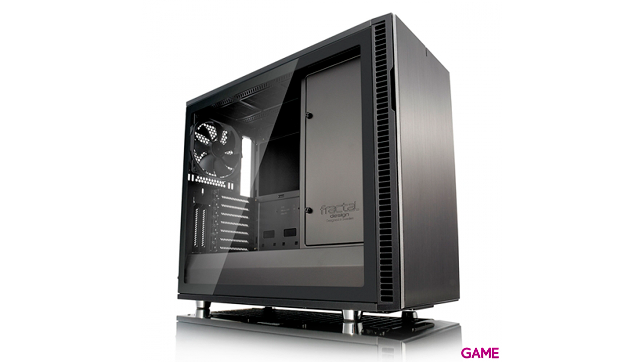 Fractal Design Define R6 USB-C–TG Midi Tower Antracita - Caja Ordenador-0