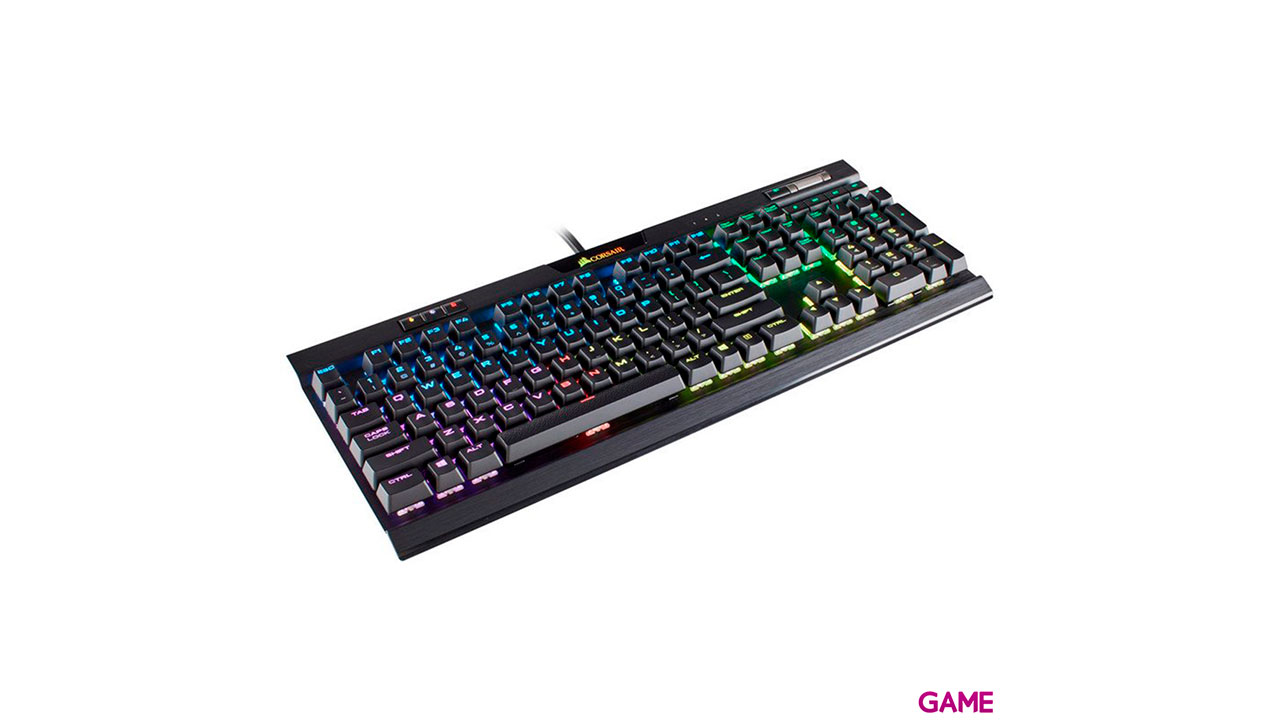 Corsair K70 RGB MK.2 Low Profile MX Red Spanish Layout - Teclado Gaming-6