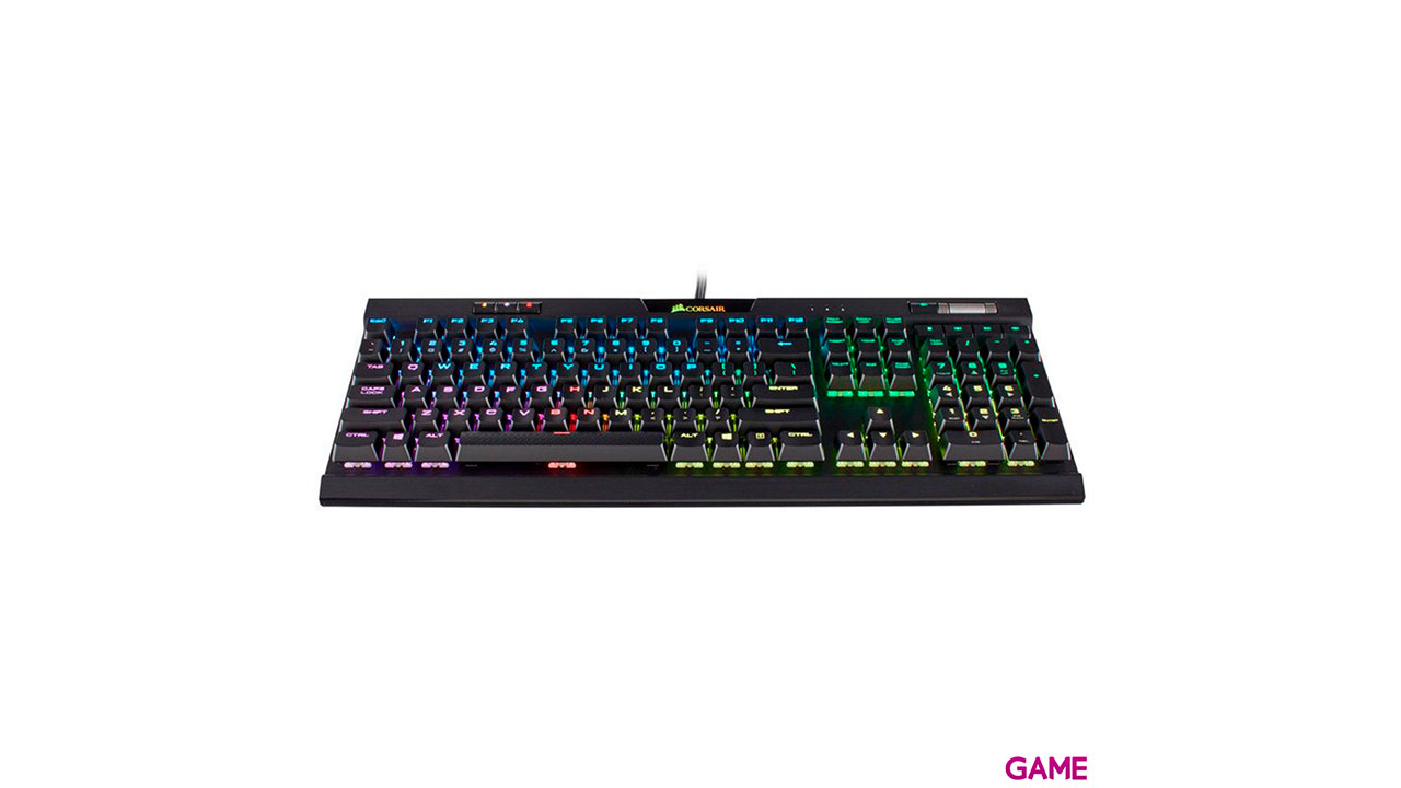 Corsair K70 RGB MK.2 Low Profile MX Red Spanish Layout - Teclado Gaming-7