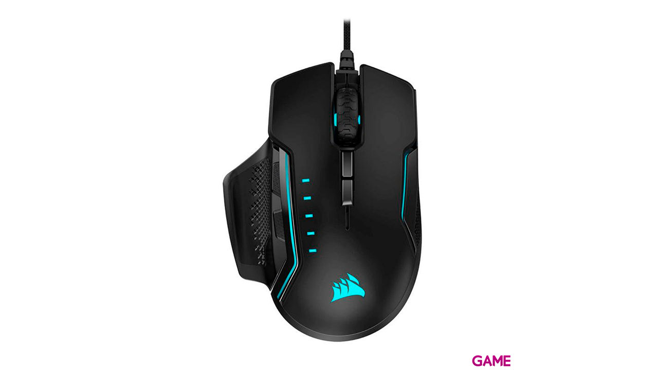 Corsair GLAIVE RGB PRO ratón USB tipo A Óptico 18000 DPI mano derecha-0