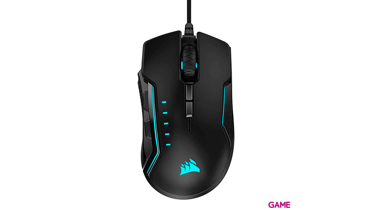 Corsair GLAIVE RGB PRO ratón USB tipo A Óptico 18000 DPI mano derecha-1