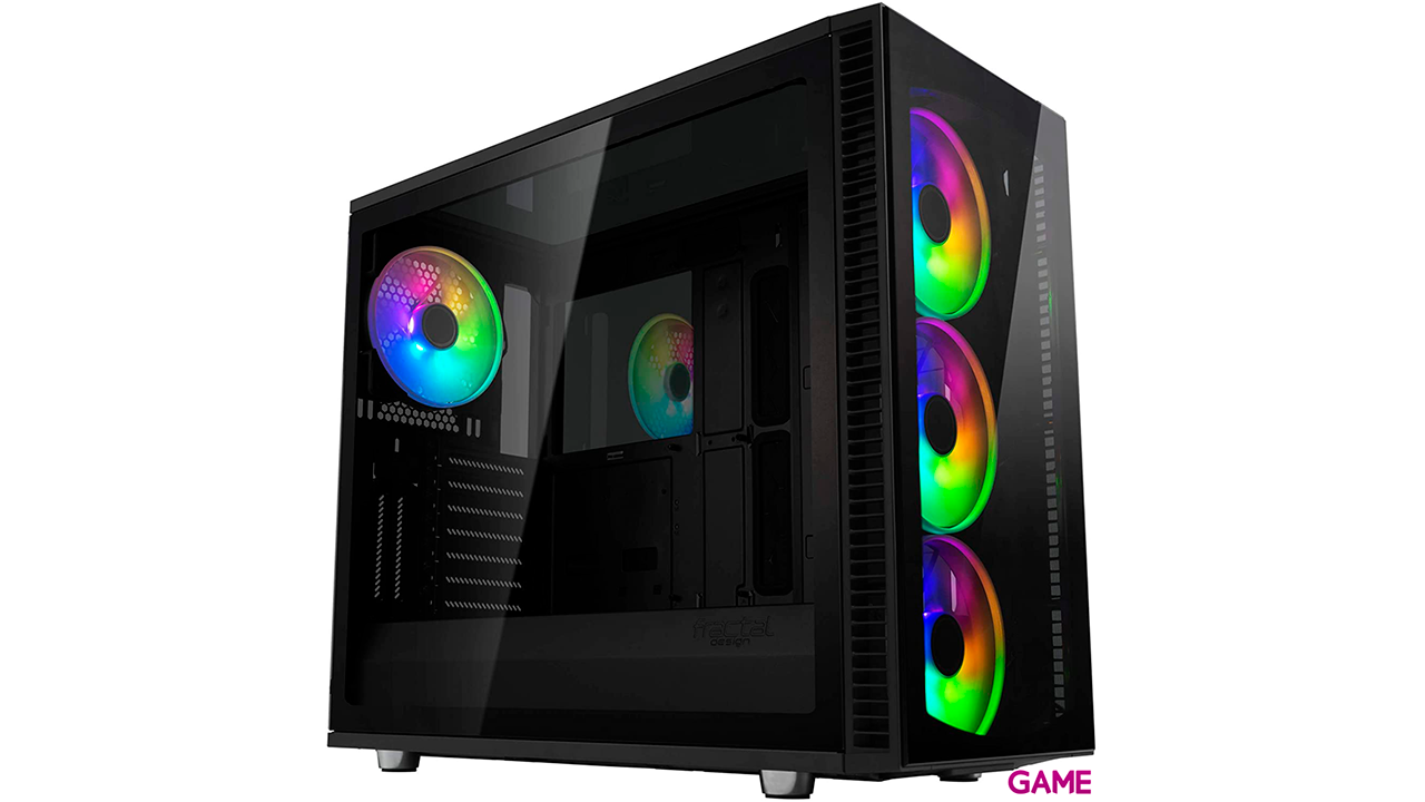 Fractal Design Define S2 Vision - RGB Midi Tower Negro - Caja Ordenador-2