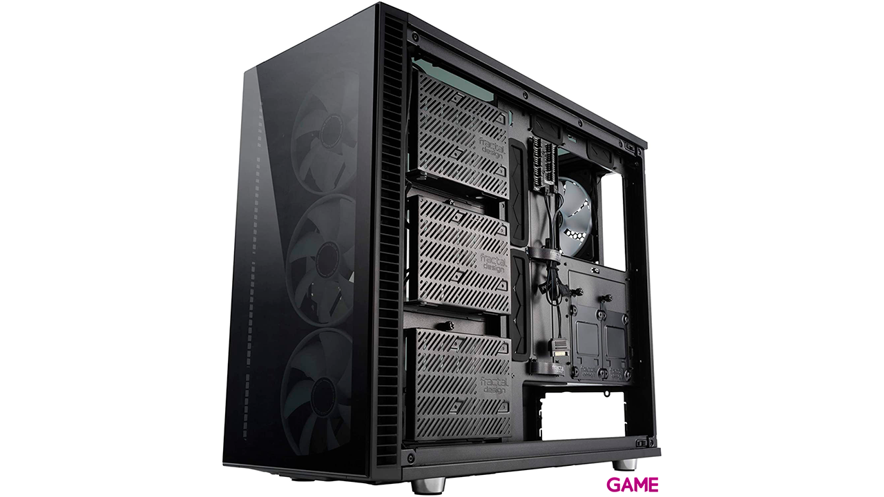Fractal Design Define S2 Vision - RGB Midi Tower Negro - Caja Ordenador-6