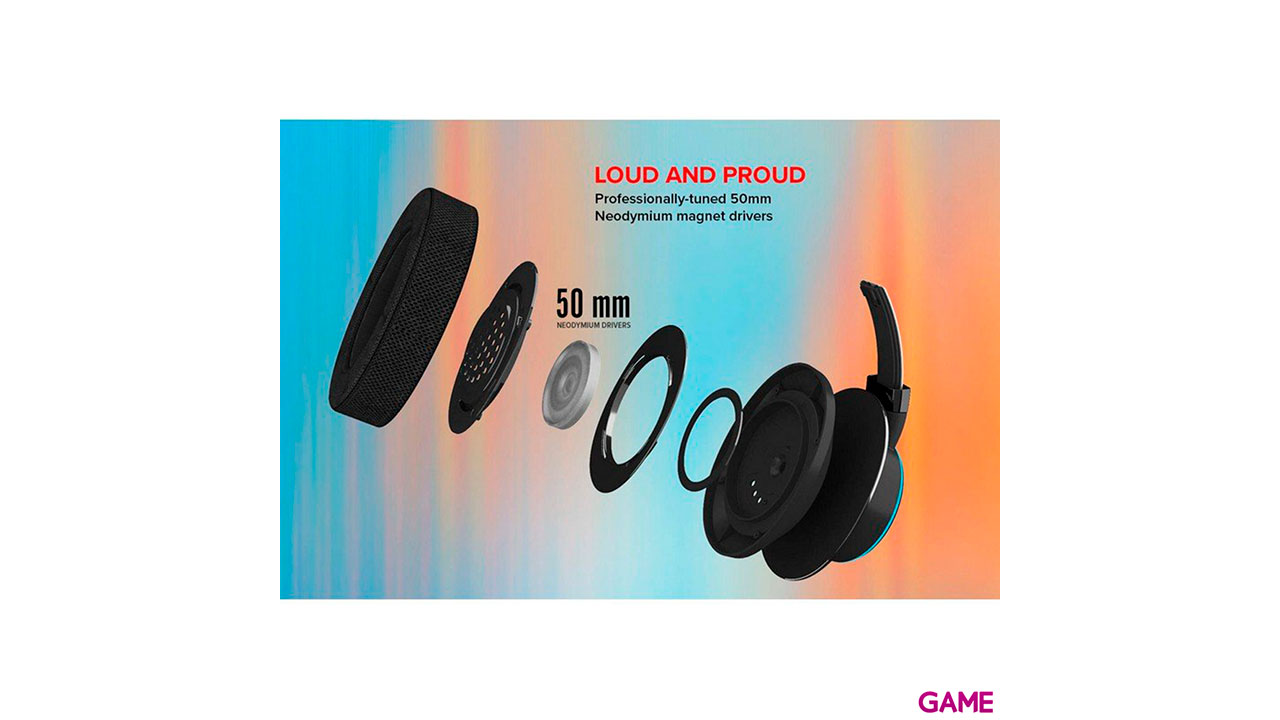 Creative Labs Sound BlasterX H6  - 3.5mm - PC-PS4-PS5-XBOX-SWITCH-MOVIL - Auriculares Gaming-3