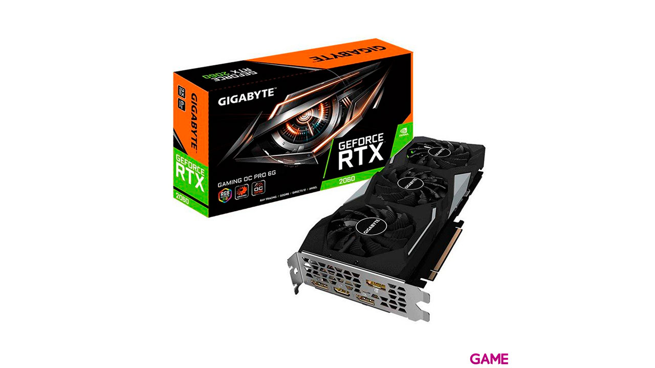 Gigabyte GV-N2060GAMINGOC PRO-6GD GeForce RTX 2060 6 GB GDDR6-0