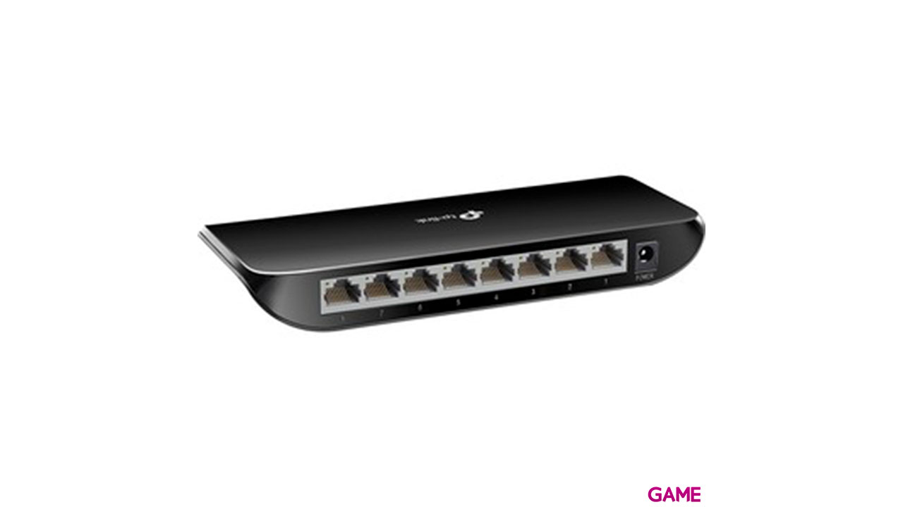 TP-LINK TL-SG1008D No administrado Gigabit Ethernet (10/100/1000) Negro-4