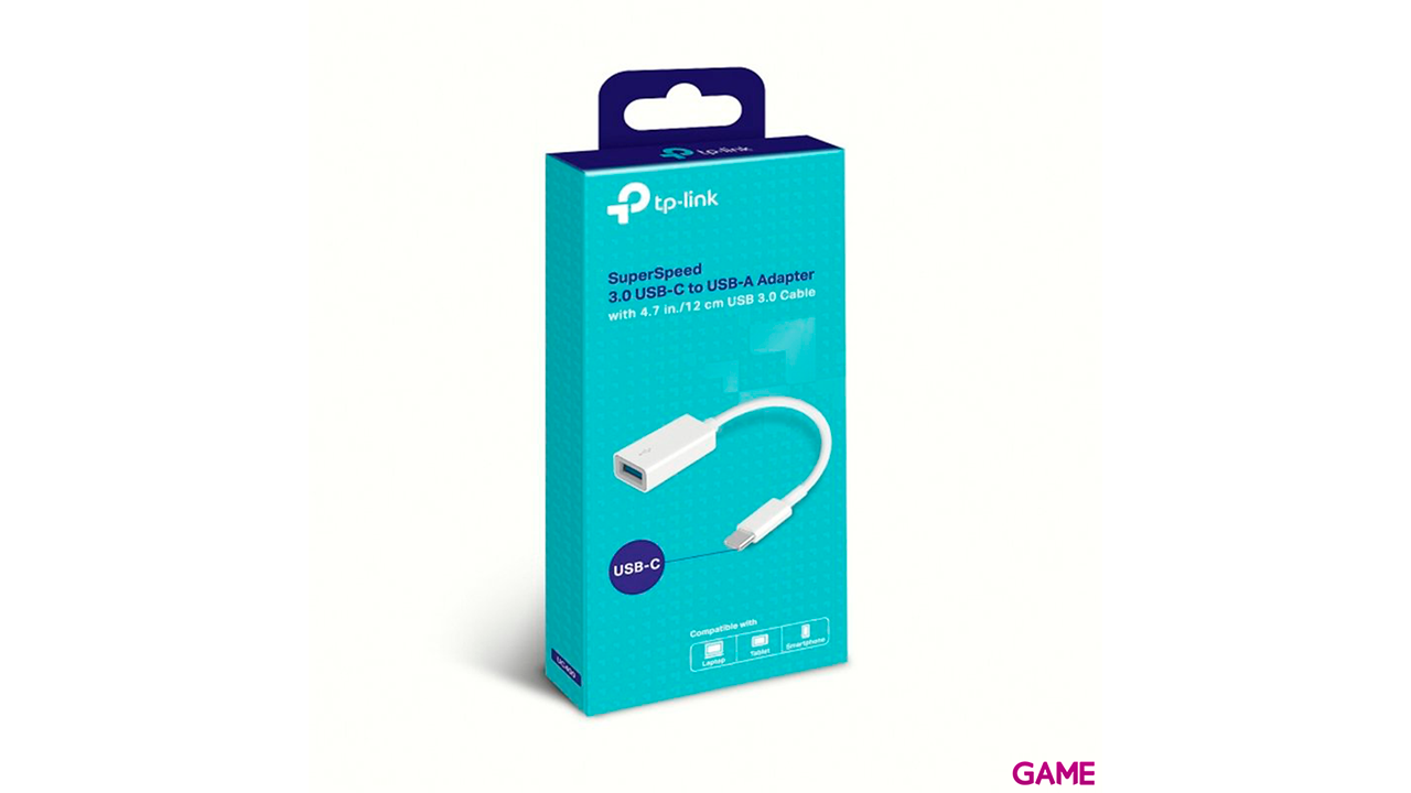 TP-Link UC400 USB A USB C Blanco - Adaptador-0