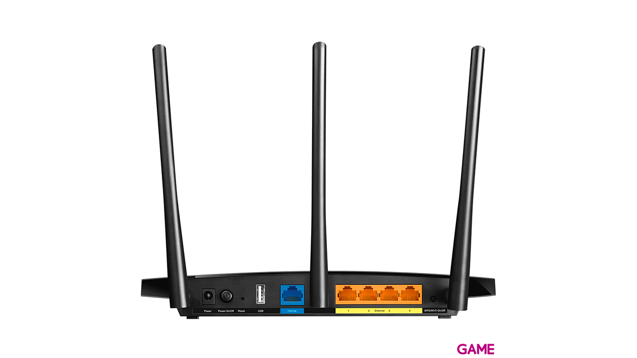TP-LINK Archer C7 router inalámbrico Doble banda (2,4 GHz / 5 GHz) Gigabit Ethernet Negro-2