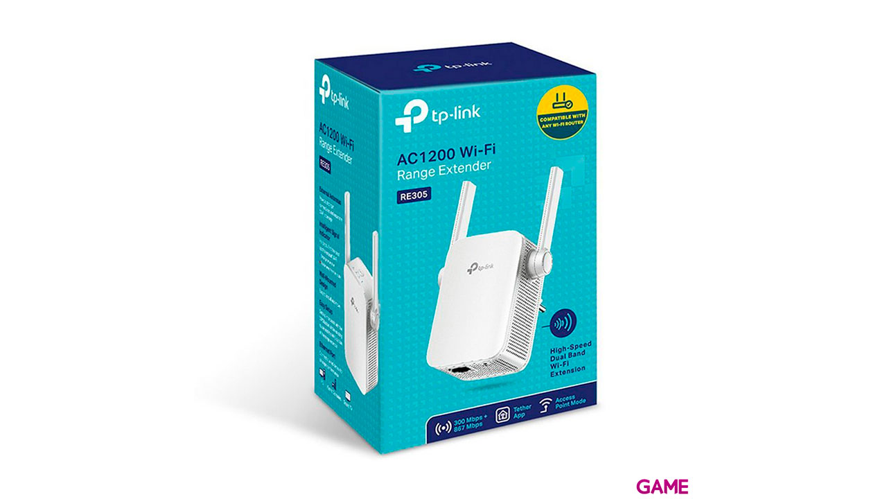 TP-LINK RE305 Transmisor de red 10,100 Mbit/s Blanco-2