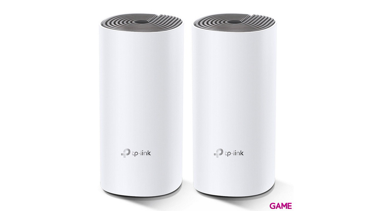 TP-LINK Deco E4 2 Pack Doble banda (2,4 GHz / 5 GHz) Ethernet Blanco - Mesh-1